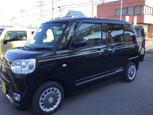 ムーヴキャンバスセオリーGターボ 走行1135キロ/ディスプレイオーディオ1年保証距離無制限 走行距離1135キロ ディスプレイオーディオ 純正マット サイドエアバッグ LEDヘッドランプ アイドリングストップ シートヒーター オート格納式ドアミラー オート格納式ドアミラー(埼玉県)の中古車