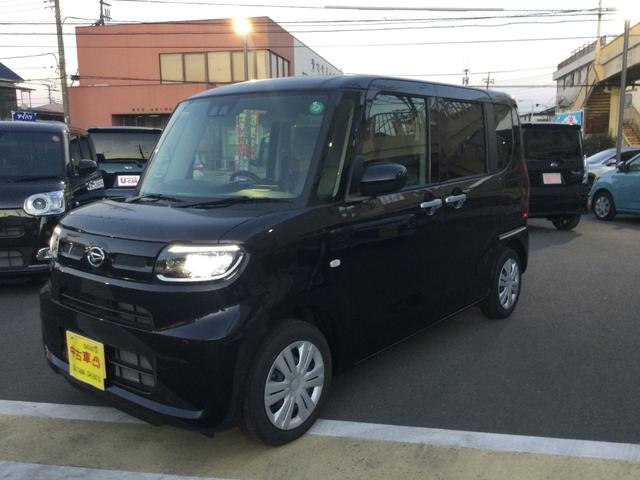 タントX 当店使用の試乗車UP車走行318キロ LEDヘッドライプ シートヒーター アイドリングストップ オート格納式ドアミラー バックカメラ ミラクルオープンドア 純正マット(埼玉県)の中古車