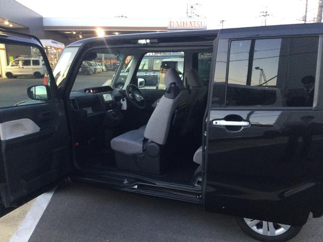 タントX 当店使用の試乗車UP車走行318キロ LEDヘッドライプ シートヒーター アイドリングストップ オート格納式ドアミラー バックカメラ ミラクルオープンドア 純正マット(埼玉県)の中古車