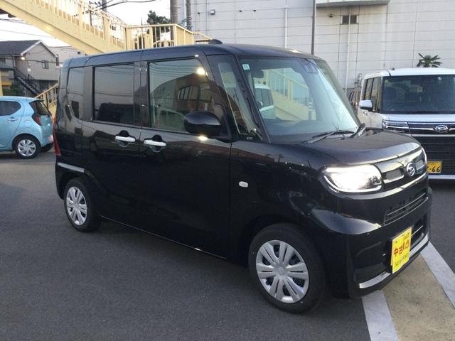 タントX 当店使用の試乗車UP車走行318キロ LEDヘッドライプ シートヒーター アイドリングストップ オート格納式ドアミラー バックカメラ ミラクルオープンドア 純正マット(埼玉県)の中古車