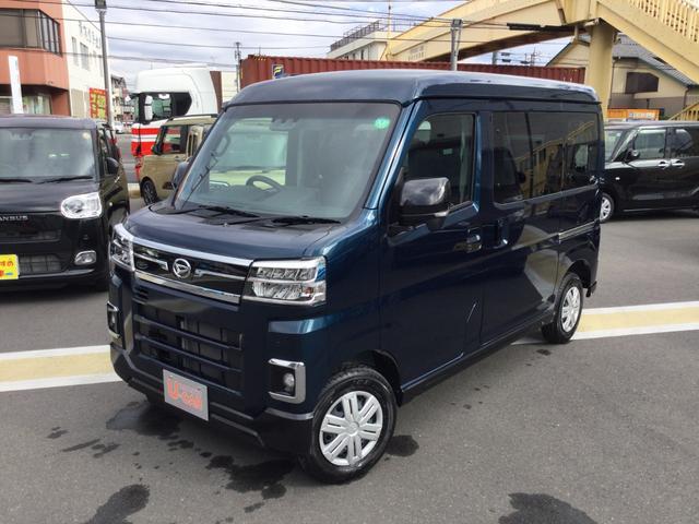 アトレーRS 当店使用の試乗車UP車走行334キロ ディスプレイオーディオ バックモニター アダプティブクルーズコントロール クリアランスソナー 両側スライドドア LEDヘッドライト(埼玉県)の中古車