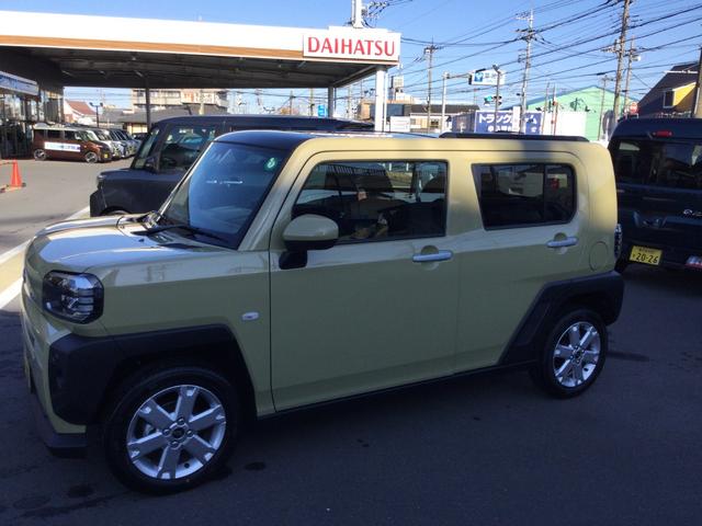 タフトG 当店使用の試乗車UP車1年保証・走行距離無制限です 走行273キロ 純正ナビ 純正マット LEDヘッドランプ シートヒータ(埼玉県)の中古車