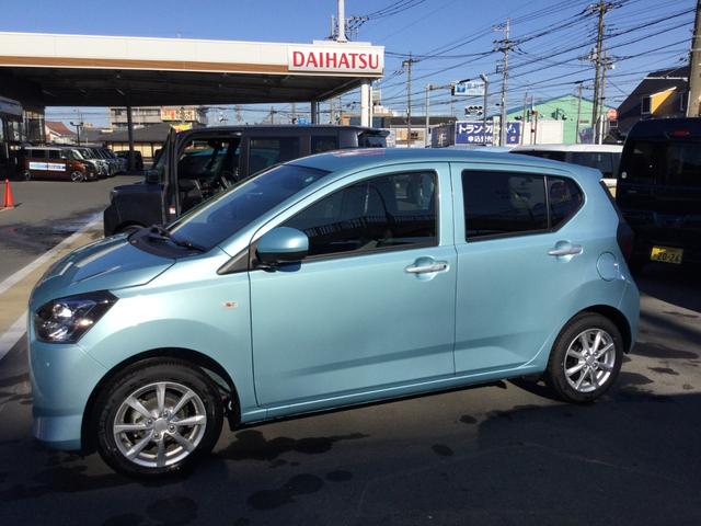 ミライースG SAIII 当店使用の試乗車UP車1年保証走行距離無制限 走行1763 LED ヘッドライト アイドリングストップ オート格納ドアミラー(埼玉県)の中古車