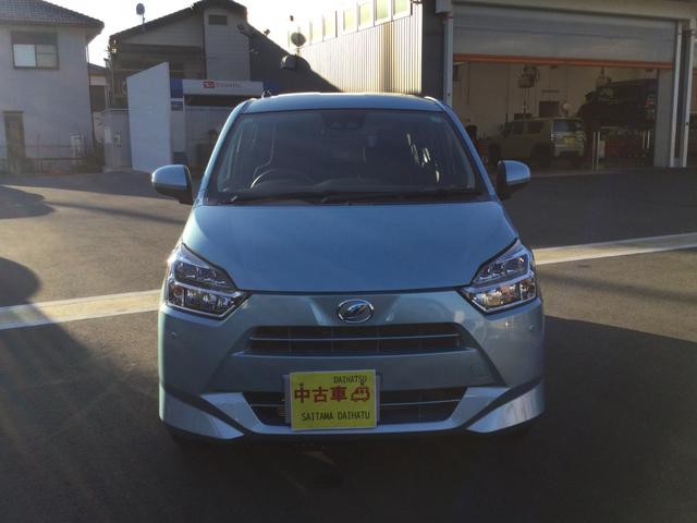ミライースG SAIII 当店使用の試乗車UP車1年保証走行距離無制限 走行1763 LED ヘッドライト アイドリングストップ オート格納ドアミラー(埼玉県)の中古車