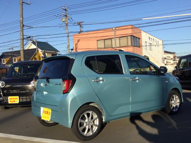 ミライースG SAIII 当店使用の試乗車UP車1年保証走行距離無制限 走行1763 LED ヘッドライト アイドリングストップ オート格納ドアミラー(埼玉県)の中古車