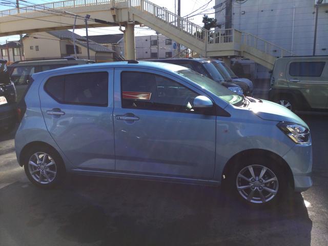 ミライースG SAIII 当店使用の試乗車UP車1年保証走行距離無制限 走行1763 LED ヘッドライト アイドリングストップ オート格納ドアミラー(埼玉県)の中古車