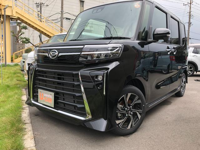 タントカスタムX 走行844キロ/両側電動スライドドア/1年保証距離無制限 走行距離844キロ サイドエアバッグ LEDヘッドランプ アイドリングストップ シートヒーター 両側電動スライドドア オート格納式ドアミラー 電動格納式ドアミラー キーフリー(埼玉県)の中古車