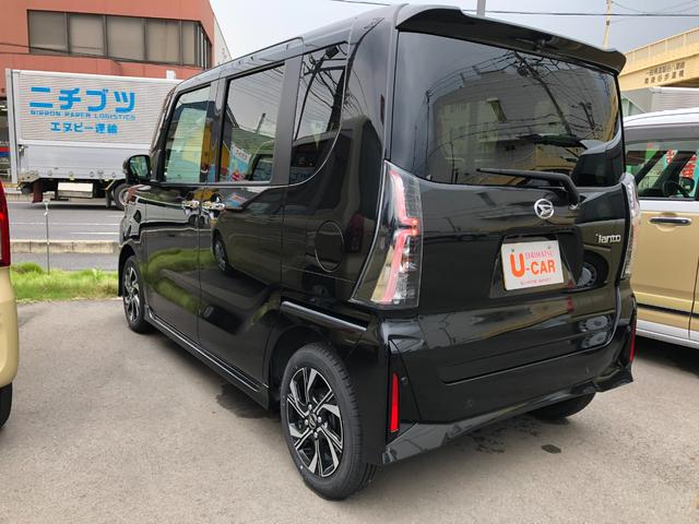 タントカスタムX 走行844キロ/両側電動スライドドア/1年保証距離無制限 走行距離844キロ サイドエアバッグ LEDヘッドランプ アイドリングストップ シートヒーター 両側電動スライドドア オート格納式ドアミラー 電動格納式ドアミラー キーフリー(埼玉県)の中古車