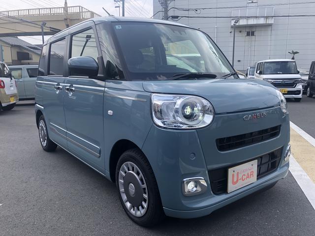 ムーヴキャンバスセオリーGターボ 走行210キロ/9型ディスプレイオーディオ1年保証距離無制限 走行距離210キロ ディスプレイオーディオ バックカメラ 純正マット サイドエアバッグ LEDヘッドランプ アイドリングストップ シートヒーター 両側電動スライドドア キーフリー(埼玉県)の中古車