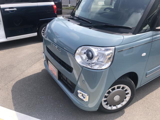 ムーヴキャンバスセオリーGターボ 走行210キロ/9型ディスプレイオーディオ1年保証距離無制限 走行距離210キロ ディスプレイオーディオ バックカメラ 純正マット サイドエアバッグ LEDヘッドランプ アイドリングストップ シートヒーター 両側電動スライドドア キーフリー(埼玉県)の中古車