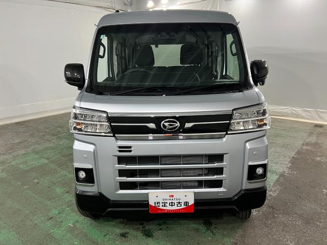 アトレーRS 走行5キロ/両側電動スライドドア/LEDヘッドランプ1年保証距離無制限 走行距離5キロ 助手席エアバック クリアランスソナー LEDヘッドランプ アイドリングストップ 両側電動スライドドア 電動格納式ドアミラー デジタルインナーミラー(埼玉県)の中古車