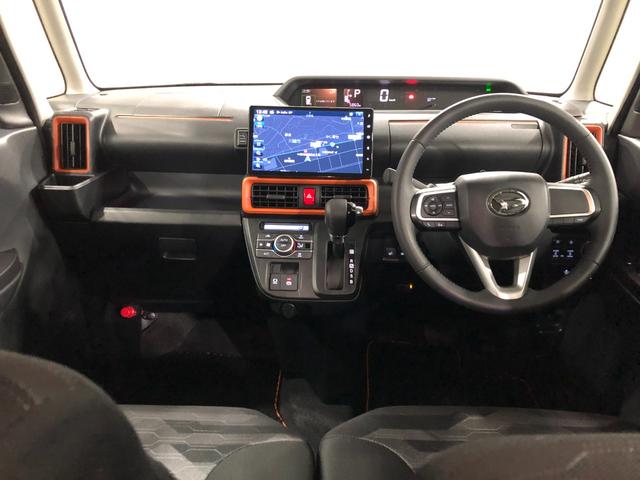 タントファンクロスターボ　走行５８６０キロ／９型ナビ／ドラレコ１年保証距離無制限　走行距離５８６０キロ　９インチフルセグナビ　バックカメラ　ドラレコ　純正マット　サイドエアバッグ　ＬＥＤヘッドランプ　アイドリングストップ　シートヒーター　オート格納式ドアミラー（埼玉県）の中古車