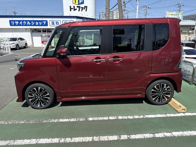タントカスタムＲＳ　純正ナビ／ターボ／両側電動スライド（埼玉県）の中古車