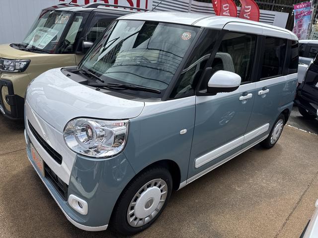 ムーヴキャンバスストライプスＧターボ　両側電動スライドドア（埼玉県）の中古車
