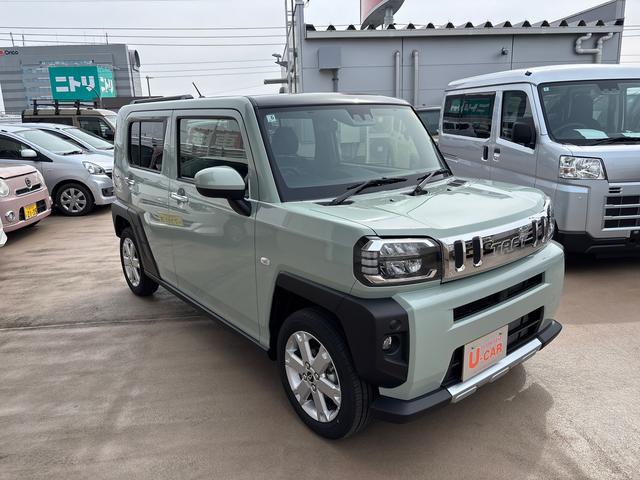 タフトＧ　クロムベンチャー純正ナビ　バックカメラ　シートヒーター付き　走行距離６７５ｋｍ　サンルーフ　車検令和１０年６月　修復歴なし（埼玉県）の中古車