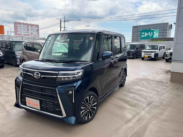タントカスタムRS/デモカーUP/両側パワースライドドア一年保証・走行距離無制限 クリアランスソナー オートマチックハイビーム オートライト LEDヘッドライト ベンチシート シートヒーター 両側電動スライドドア(埼玉県)の中古車