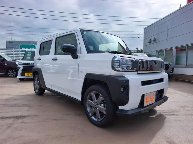 タフトG ダーククロムベンチャー/走行距離354km/バックカメラ1年保証距離無制限 走行距離354キロ 純正ディスプレイオーディオ バックカメラ 純正マット サイドエアバッグ LEDヘッドランプ アイドリングストップ シートヒーター オート格納式ドアミラー(埼玉県)の中古車