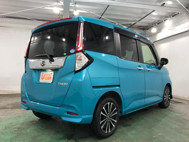 トールカスタムＧターボ　レンタカーＵＰ　９型フルセグナビ　ＥＴＣ１年保証距離無制限　走行距離１２３５０キロ　純正フルセグナビ　ブルートゥース　ＤＶＤ再生　ブルートゥース　純正マット　助手席エアバッグ　ＬＥＤヘッドランプ　アイドリングストップ　両側電動スライドドア（東京都）の中古車