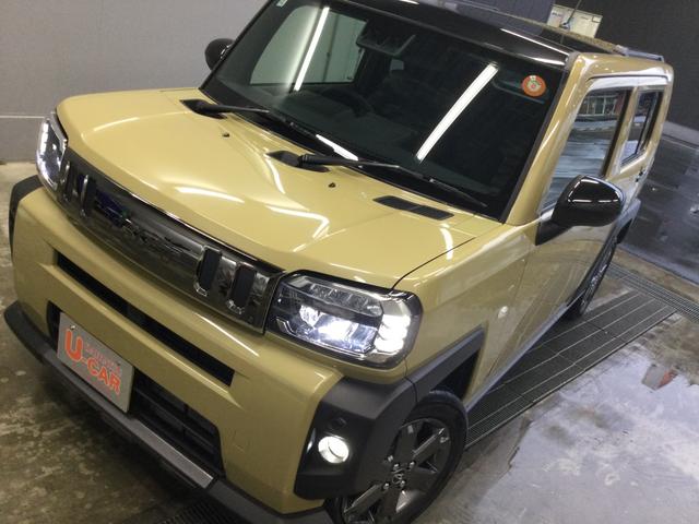 タフトＧ　ダーククロムベンチャーナビ・ＬＥＤヘッドライト・オートライト・オートマチックハイビーム・プッシュスタートボタン・アイドリングストップ・シートヒーター・オートエアコン・電動パーキングブレーキ・スマートアシスト（埼玉県）の中古車