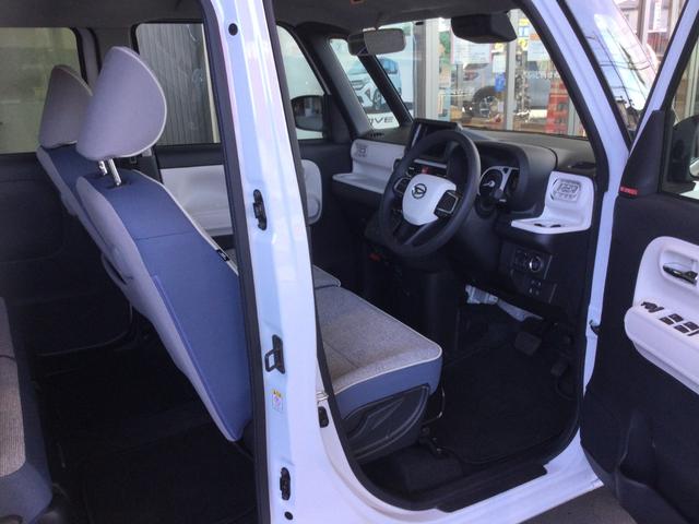 ムーヴキャンバスストライプスＧ両側電動スライドドア・ＬＥＤヘッドライト・オートライト・オートマチックハイビーム・プッシュスタートボタン・アイドリングストップ・シートヒーター・電動パーキングブレーキ・スマートアシスト（埼玉県）の中古車