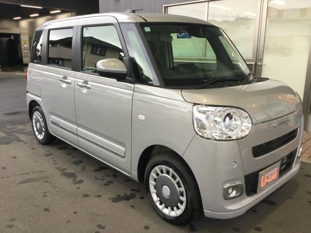 ムーヴキャンバスセオリーＧターボ７インチナビ・両側電動スライドドア・ＬＥＤヘッドライト・オートライト・オートマチックハイビーム・プッシュスタートボタン・アイドリングストップ・シートヒーター・電動パーキングブレーキ・スマートアシスト（埼玉県）の中古車