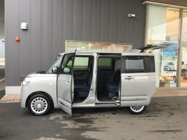 ムーヴキャンバスセオリーＧターボ７インチナビ・両側電動スライドドア・ＬＥＤヘッドライト・オートライト・オートマチックハイビーム・プッシュスタートボタン・アイドリングストップ・シートヒーター・電動パーキングブレーキ・スマートアシスト（埼玉県）の中古車