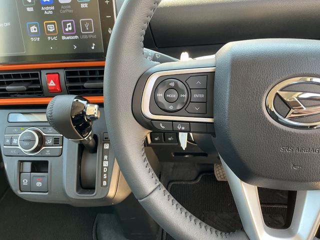 タントファンクロスターボ一年保証・走行距離無制限 走行76キロ ディスプレイオーディオ バックカメラ サイドエアバック クリアランスソナー オートライト LEDヘッドライト シートヒーター 両側電動スライドドア(埼玉県)の中古車