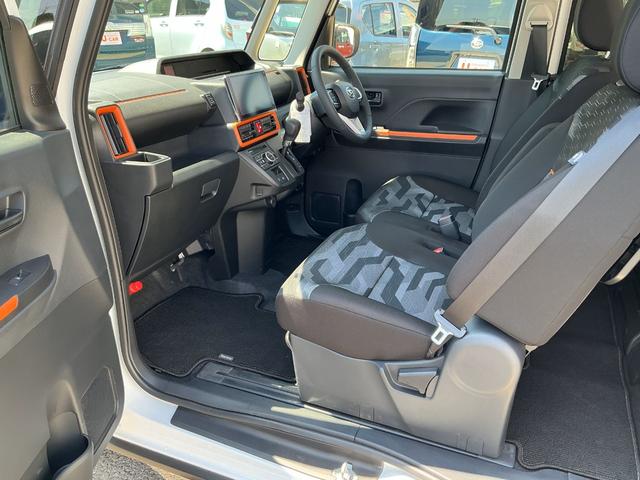 タントファンクロスターボ一年保証・走行距離無制限 走行76キロ ディスプレイオーディオ バックカメラ サイドエアバック クリアランスソナー オートライト LEDヘッドライト シートヒーター 両側電動スライドドア(埼玉県)の中古車