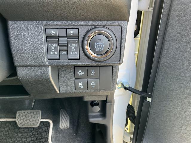 ムーヴキャンバスストライプスGターボ/当店試乗車/198キロ一年保証・走行距離無制限 走行198キロ ディスプレイオーディオ バックカメラ サイドエアバック クリアランスソナー オートライト LEDヘッドライト シートヒーター 両側電動スライドドア(埼玉県)の中古車