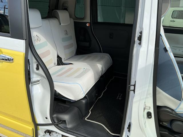 ムーヴキャンバスストライプスGターボ/当店試乗車/198キロ一年保証・走行距離無制限 走行198キロ ディスプレイオーディオ バックカメラ サイドエアバック クリアランスソナー オートライト LEDヘッドライト シートヒーター 両側電動スライドドア(埼玉県)の中古車