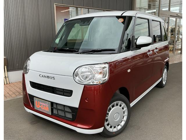 ムーヴキャンバスストライプスＸ／走行８３０キロ／オーディオレス（埼玉県）の中古車