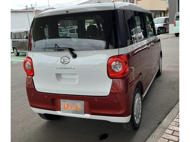 ムーヴキャンバスストライプスＸ／走行８３０キロ／オーディオレス（埼玉県）の中古車