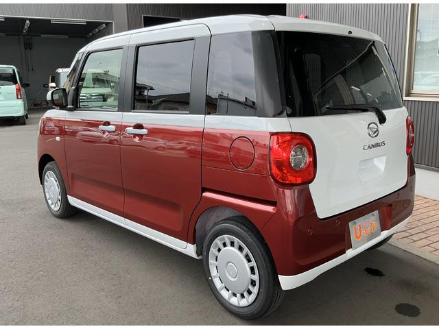 ムーヴキャンバスストライプスＸ／走行８３０キロ／オーディオレス（埼玉県）の中古車