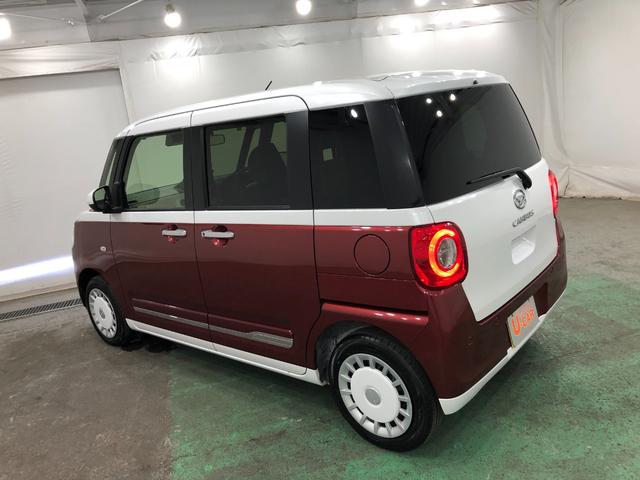 ムーヴキャンバスストライプスＧ　ナビ／バックカメラ１年保証距離無制限　走行５６４４キロ　ナビ　バックカメラ　ＤＶＤ　ＵＳＢ　Ｂｌｕｅｔｏｏｔｈ　助手席エアバック　サイドエアバッグ　両側電動スライドドア　ベンチシート　シートヒーター　スマートアシスト（埼玉県）の中古車