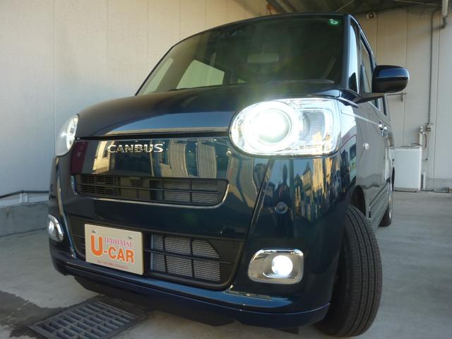 ムーヴキャンバスセオリーＧ　ナビ　ナックモニターナビ　バックモニター　１年保証距離無制限　両側電動スライドドア　ホットカップホルダー　シートヒーター　後席シートアンダートレイ　後席スライドリクライニング　キーフリー　プッシュボタンスタート　ＡＢＳ（埼玉県）の中古車