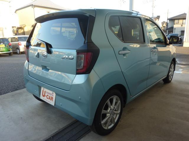 ミライースＧ　ＳＡIII　走行４６０キロ／１年保証距離無制限オーディオレス　１年保証距離無制限　キーフリー　プッシュボタンスタート　電動格納式ドアミラー　オートエアコン　ＬＥＤライト　運転席助手席エアバック　コーナーセンサー　アルミホイール（埼玉県）の中古車