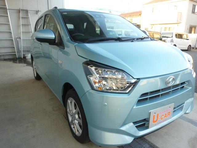 ミライースＧ　ＳＡIII　走行４６０キロ／１年保証距離無制限オーディオレス　１年保証距離無制限　キーフリー　プッシュボタンスタート　電動格納式ドアミラー　オートエアコン　ＬＥＤライト　運転席助手席エアバック　コーナーセンサー　アルミホイール（埼玉県）の中古車