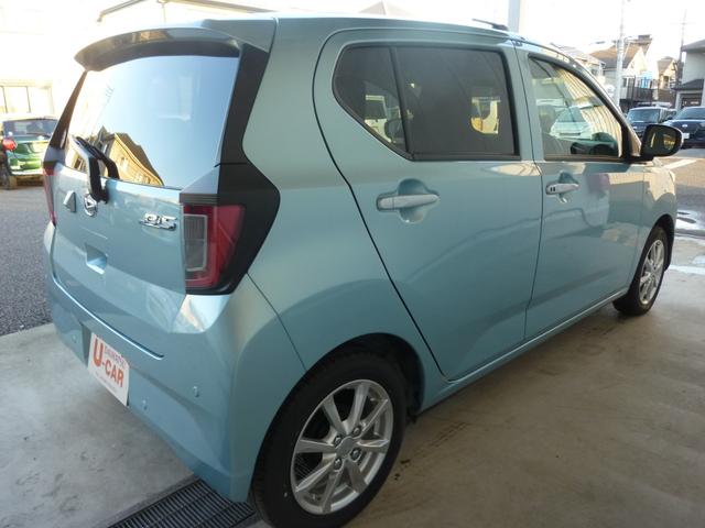 ミライースＧ　ＳＡIII　走行４６０キロ／１年保証距離無制限オーディオレス　１年保証距離無制限　キーフリー　プッシュボタンスタート　電動格納式ドアミラー　オートエアコン　ＬＥＤライト　運転席助手席エアバック　コーナーセンサー　アルミホイール（埼玉県）の中古車