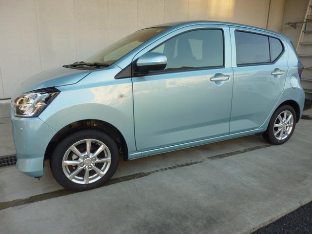 ミライースＧ　ＳＡIII　走行４６０キロ／１年保証距離無制限オーディオレス　１年保証距離無制限　キーフリー　プッシュボタンスタート　電動格納式ドアミラー　オートエアコン　ＬＥＤライト　運転席助手席エアバック　コーナーセンサー　アルミホイール（埼玉県）の中古車