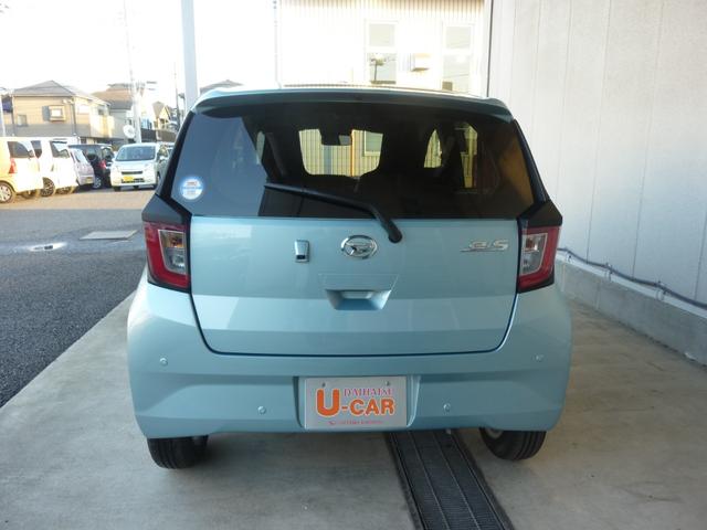 ミライースＧ　ＳＡIII　走行４６０キロ／１年保証距離無制限オーディオレス　１年保証距離無制限　キーフリー　プッシュボタンスタート　電動格納式ドアミラー　オートエアコン　ＬＥＤライト　運転席助手席エアバック　コーナーセンサー　アルミホイール（埼玉県）の中古車