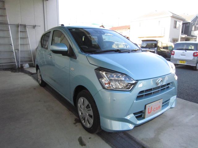 ミライースＸ　リミテッドＳＡIII１年保証距離無制限　オーディオレス　走行７３６１キロ　キーレス　パワーウインドウ　運転席助手席エアバック　コーナーセンサー　ＡＢＳ（埼玉県）の中古車