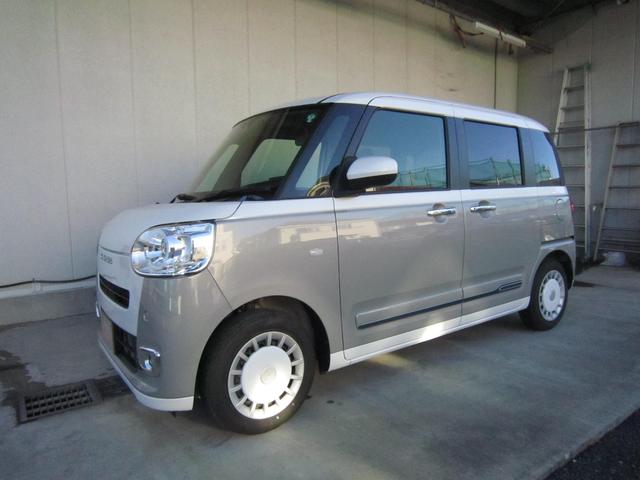 ムーヴキャンバスストライプスGターボ ディスプレイオーディオ バックモニターディスプレイオーディオ バックモニター 1年保証距離無制限 コーナーセンサー 両側電動スライドドア ディスプレイオーディオ バックモニター シートヒーター ホットドリンクホルダー ABS(埼玉県)の中古車