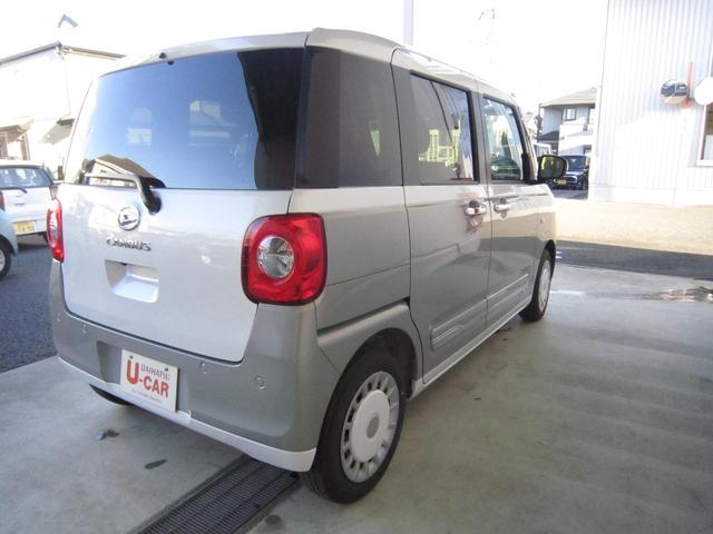 ムーヴキャンバスストライプスGターボ ディスプレイオーディオ バックモニターディスプレイオーディオ バックモニター 1年保証距離無制限 コーナーセンサー 両側電動スライドドア ディスプレイオーディオ バックモニター シートヒーター ホットドリンクホルダー ABS(埼玉県)の中古車