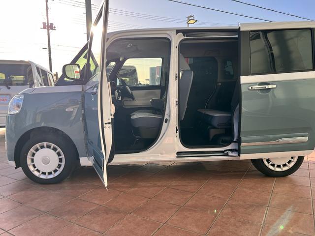 ムーヴキャンバスストライプスＧ　ディスプレイオーディオ　バックモニター１年保証距離無制限　走行１００Ｋ　コーナーセンサー　ディスプレイオーディオ　バックモニター　両側電動スライドドア　ＡＢＳ　シートヒーター　ホットドリンクホルダー　キーフリー　リヤシートスライド（埼玉県）の中古車