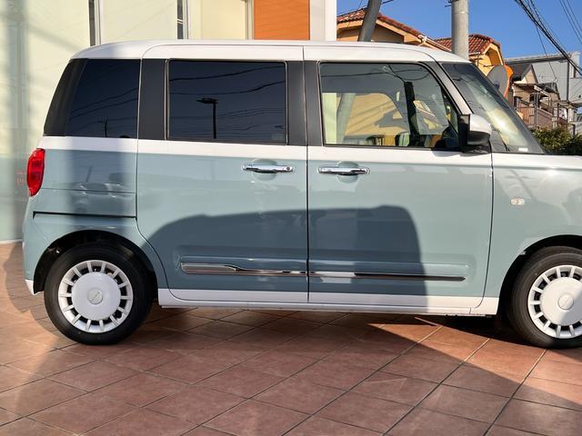 ムーヴキャンバスストライプスＧ　ディスプレイオーディオ　バックモニター１年保証距離無制限　走行１００Ｋ　コーナーセンサー　ディスプレイオーディオ　バックモニター　両側電動スライドドア　ＡＢＳ　シートヒーター　ホットドリンクホルダー　キーフリー　リヤシートスライド（埼玉県）の中古車