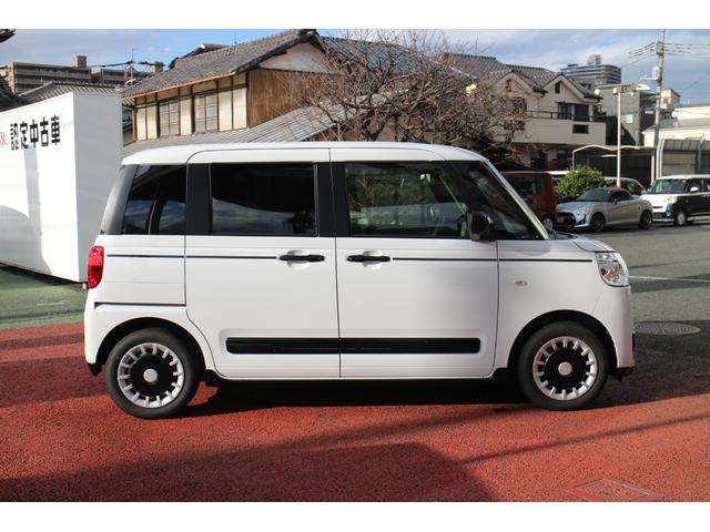 ムーヴキャンバスセオリーＧ一年保証・走行距離無制限　走行３１０６キロ　ナビ　パノラマカメラサイドエアバック　クリアランスソナー　オートライト　ＬＥＤヘッドライト　ベンチシート　シートヒーター　両側電動スライドドア（埼玉県）の中古車