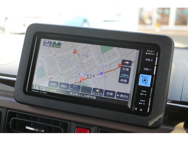 ムーヴキャンバスセオリーＧ一年保証・走行距離無制限　走行３１０６キロ　ナビ　パノラマカメラサイドエアバック　クリアランスソナー　オートライト　ＬＥＤヘッドライト　ベンチシート　シートヒーター　両側電動スライドドア（埼玉県）の中古車