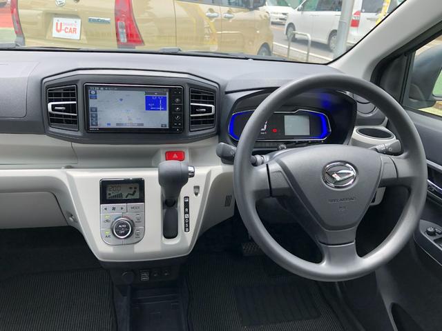 ミライースＧ　ＳＡIII　走行６４キロ／純正フルセグナビバックカメラ１年保証距離無制限　走行距離６４キロ　純正フルセグナビ　バックカメラ　純正マット　ＬＥＤヘッドランプ　アイドリングストップ　シートヒーター　オート格納式ドアミラー　プッシュボタンスタート　キーフリー（埼玉県）の中古車
