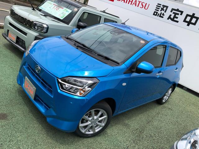 ミライースＧ　ＳＡIII　走行６４キロ／純正フルセグナビバックカメラ１年保証距離無制限　走行距離６４キロ　純正フルセグナビ　バックカメラ　純正マット　ＬＥＤヘッドランプ　アイドリングストップ　シートヒーター　オート格納式ドアミラー　プッシュボタンスタート　キーフリー（埼玉県）の中古車