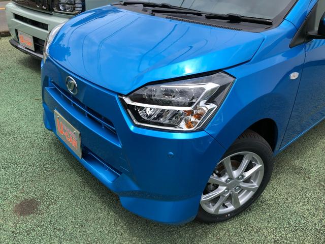 ミライースＧ　ＳＡIII　走行６４キロ／純正フルセグナビバックカメラ１年保証距離無制限　走行距離６４キロ　純正フルセグナビ　バックカメラ　純正マット　ＬＥＤヘッドランプ　アイドリングストップ　シートヒーター　オート格納式ドアミラー　プッシュボタンスタート　キーフリー（埼玉県）の中古車